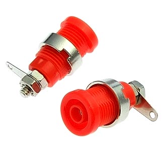 
						Разъёмный кабель ZP016 4mm Panel-mount Socket,RED