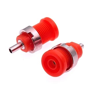 
						Разъёмный кабель ZP014 4mm Panel-mount Socket,RED
