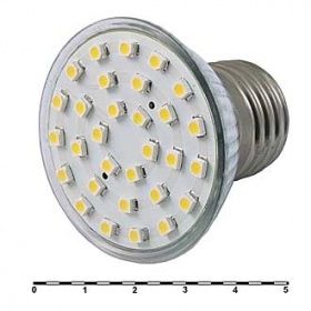 Лампа светодиодная LL-E27AW-30-2W-W