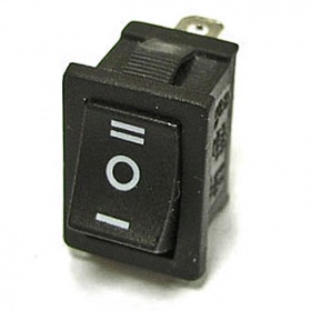 Клавишный переключатель MRS-103(A) on-off-on черный