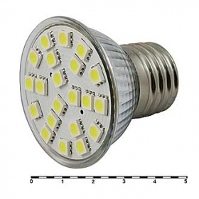 Лампа светодиодная LL-E27A-21-5W-WW