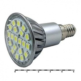 Лампа светодиодная LL-E14A-20-5W-WW