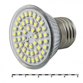 Лампа светодиодная LL-E27A-48-3.2W-W
