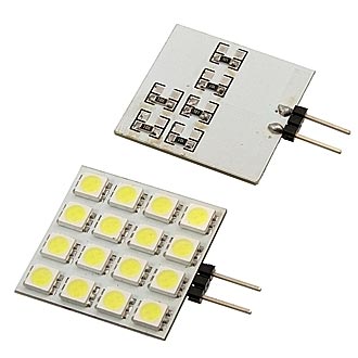 
						  G4 2.2W 16 LED 5050 16-18 LM