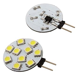
						  G4 1.2W 10 LED 5050 16-18 LM