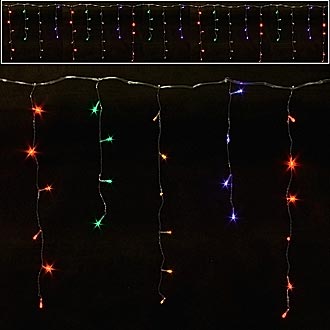 
						  100LED 220V 8W 3m RGBY