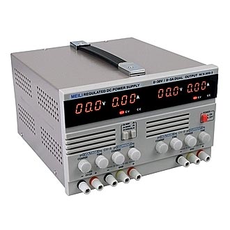 
						   MCH-305D II (2x 0-30V 5A)