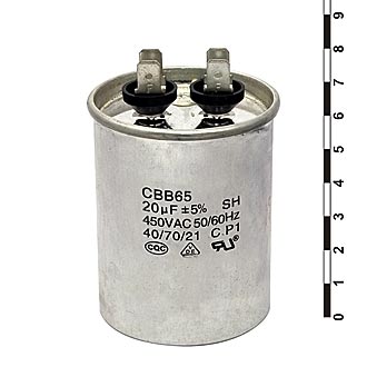 
						Пусковый конденсатор CBB65 20uF 450V