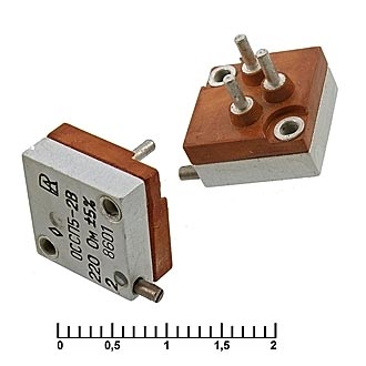 
						Подстроечный резистор СП5-2В-1 Вт 220 Ом