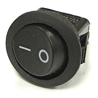 
						Клавишный переключатель RS-102-8C on-on черный
