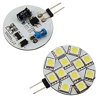 
						Лампа светодиодная G4 A/DC12-24V 12LED5050 16Lm 1,4W W