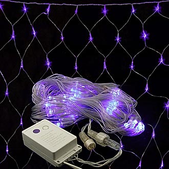 
						  120LED 220V 6W 1.5M *1.5M blue