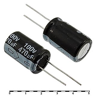 
						Электролитические конденсатор 470 UF 100V 105*C 16*25