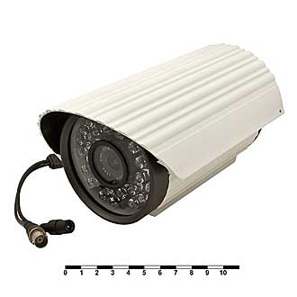 
						Видеокамера наблюдения уличная с ИК подсветкой WNK678 (420TVL 8MM)