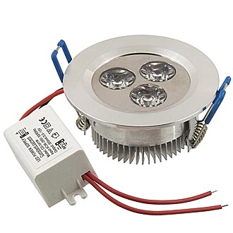 
						  3*1W 220v 220Lm 3200K D78