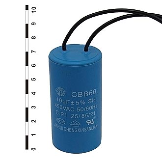 
						Пусковый конденсатор CBB60-1 10uF 450V (К78-17)