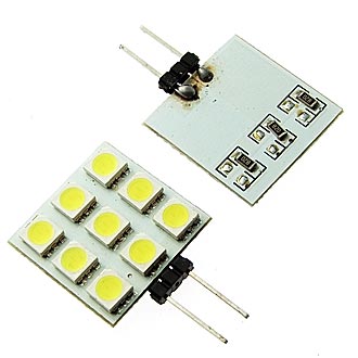 
						  G4 1W 9 LED 5050 16-18 LM (2)