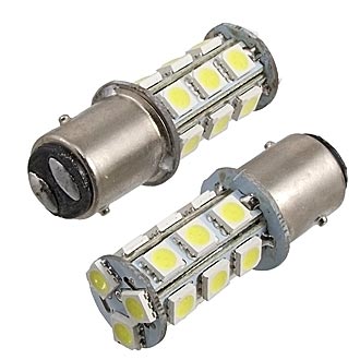 
						Автомобильное освещение 1157 DC 12V 18LED 5050 10Lm 2,8W CW