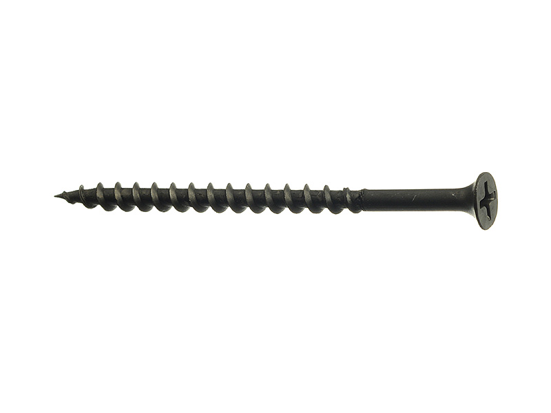 
						 Саморезы с потайной головкой, крестообразным шлицем Phillips 2, острым наконечником, крупная резьба,оксидированные (КНР)