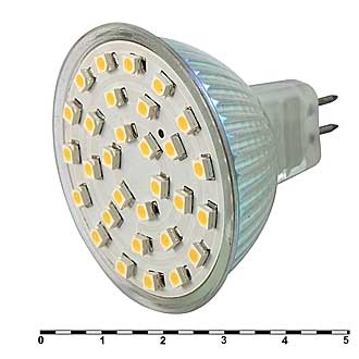 
						Лампа светодиодная LL-MR16A-30-2W-W 220V