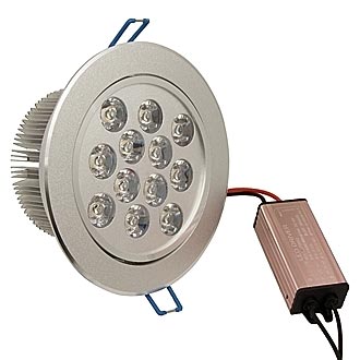 
						  12*1W 220v 780Lm 3200K D132