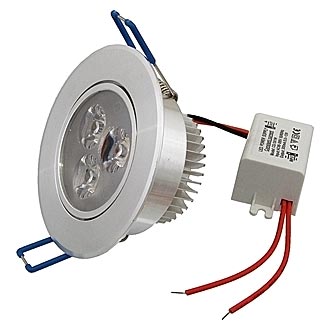 
						Светильник встраиваемый 3*1W 220v 220Lm 3200K D86