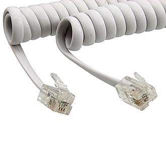 
						Телефонный кабель RJ11-4P4C white 2m (4*0.1)