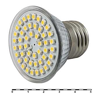 
						Лампа светодиодная LL-E27A-48-3.2W-WW