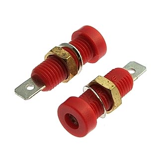 
						Разъёмный кабель ZP-032 4mm Socket RED