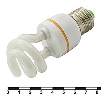 
						Лампа энергосберегающая E27 2800 3W spiral-1 220V