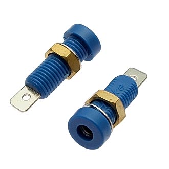
						Разъёмный кабель ZP-032 4mm Socket BLUE