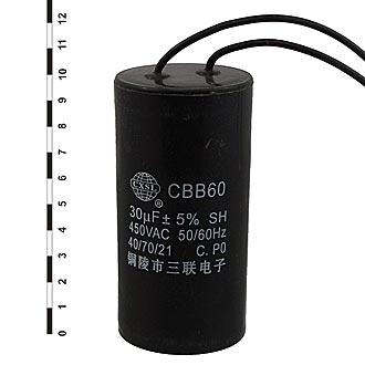 
						Пусковый конденсатор CBB60-2 30uF 450V