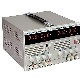 
						   MCH-303D II (2x 0-30V 3A)