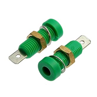 
						Разъёмный кабель ZP-032 4mm Socket GREEN