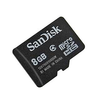 
						Карты памяти MicroSD 8G Class 4 SanDisk