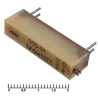 
						Подстроечный резистор СП5-14-1 Вт 1 кОм