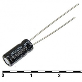 Электролитические конденсатор 3.3 UF 50V 105*C 5*11