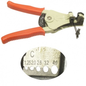 Для зачистки и обрезки кабеля HS-700N