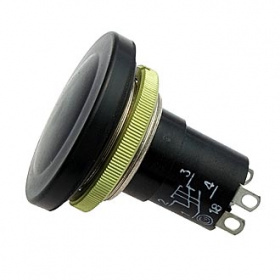 Кнопочный переключатель К3-1П (24-й диаметр металл 2020г)