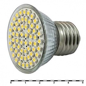 Лампа светодиодная LL-E27A-60-3.2W-WW