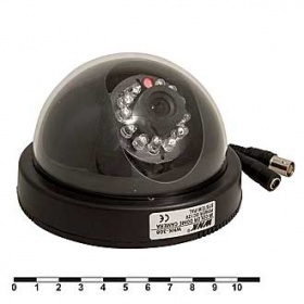 Купольная видеокамера с ик WNK308 (420TVL 3.6MM)