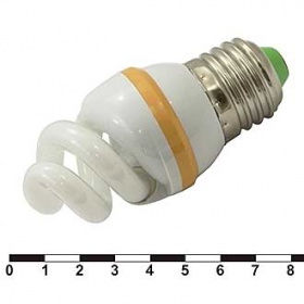 Лампа энергосберегающая E27 2800 5W spiral 220V